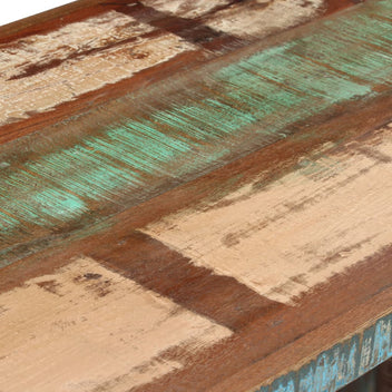 Skrivbord i återvunnet trä 140x50x77 cm