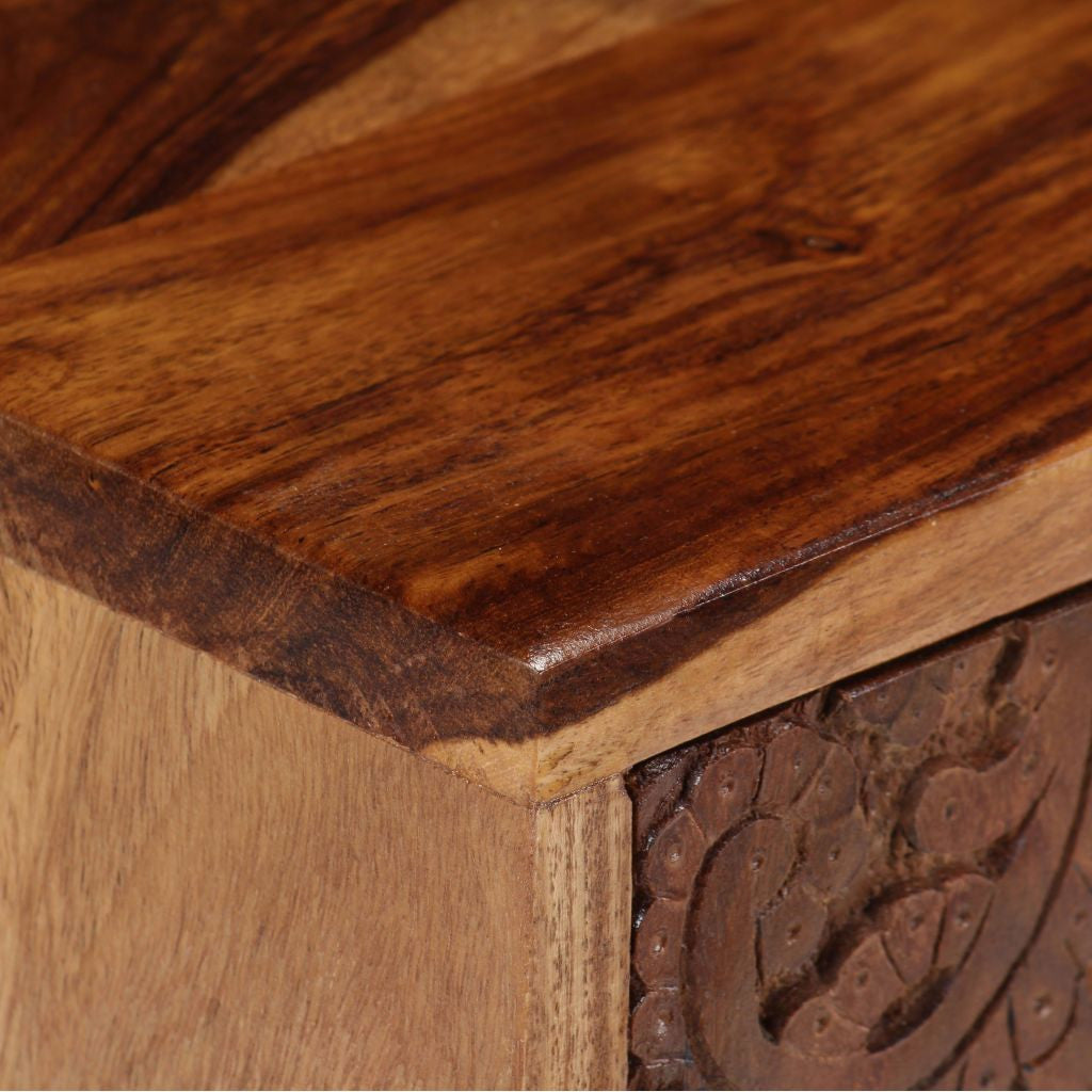 TV-taso täysi seesampuu 120x30x40 cm