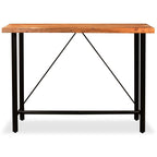 Baaripöytä täysi akaasiapuu 150x70x107 cm