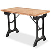 Matbord 122x65x82 cm bordsskiva i gran
