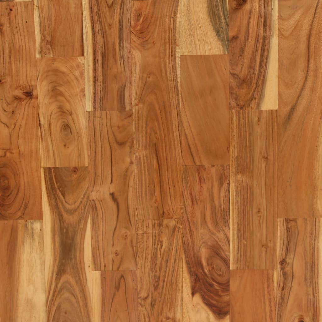 Matbord, massivt akacia- och mangoträ, 180x90x76 cm