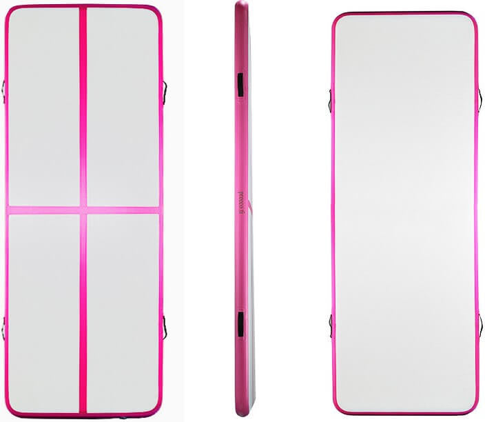 Air Track ilmavolttirata 5 x 1m, Pinkki