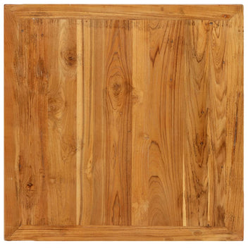 Baaripöytä kierrätetty tiikki 60x60x107 cm