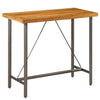 Barbord i återvunnen teak 120x58x106 cm