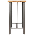 Baaripöytä kierrätetty tiikki 120x58x106 cm