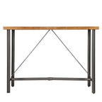 Baaripöytä kierrätetty tiikki 150x70x106 cm