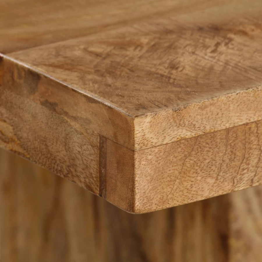 Massivt matbord, massivt mangoträ, 178x90x77 cm