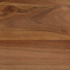 Ruokapöytä kiinteä akaasiapuu ja teräs 120x60x76 cm