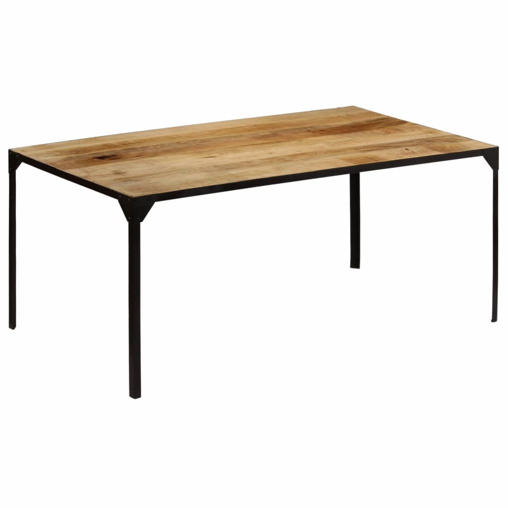 Ruokapöytä 180x90x76 cm mangopuu