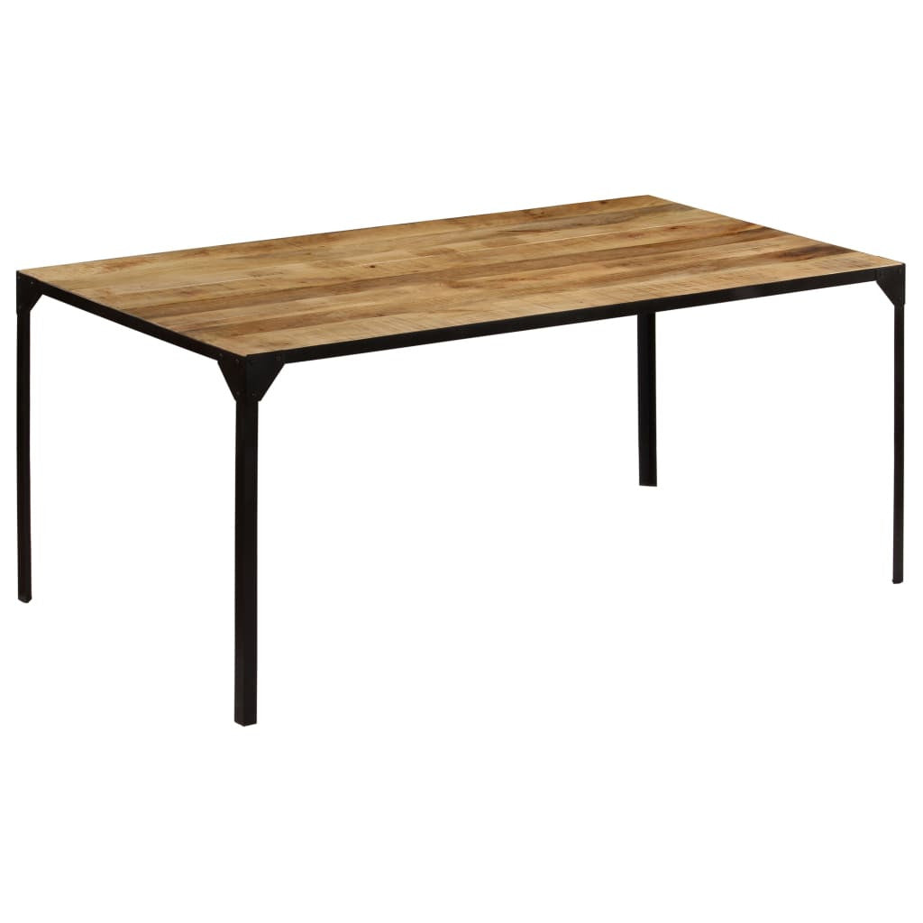 Ruokapöytä 180x90x76 cm mangopuu