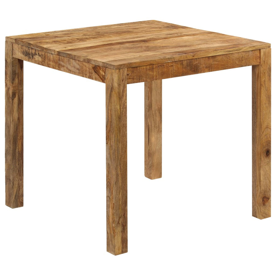 Matbord, massivt mangoträ, 82x80x76 cm