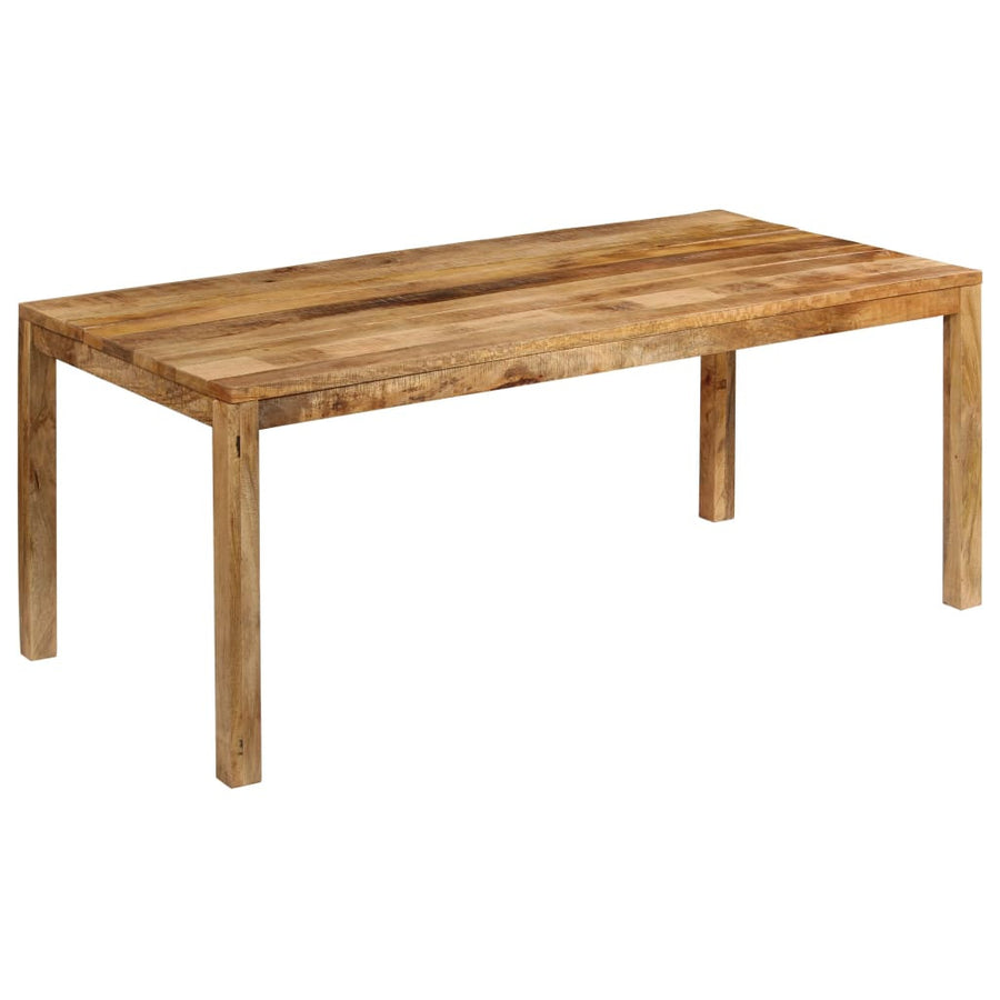 Matbord, massivt mangoträ, 180x90x76 cm
