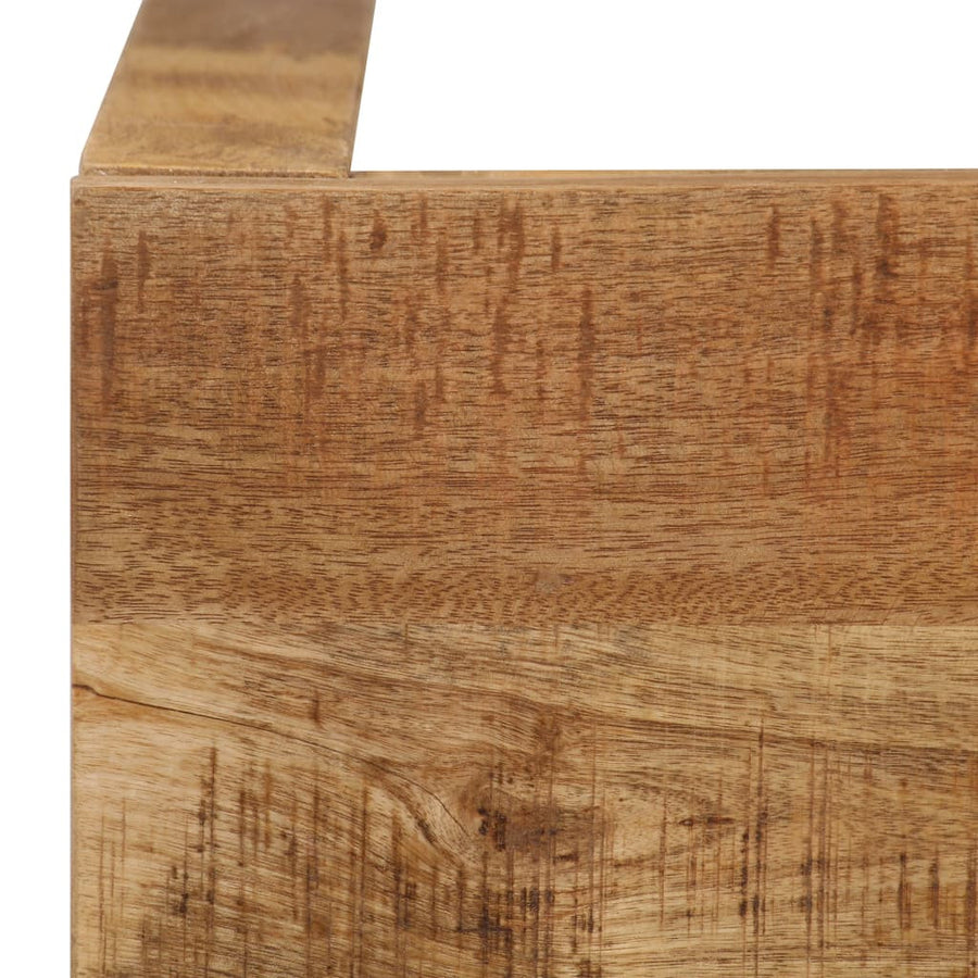 Matbord, massivt mangoträ, 180x90x76 cm