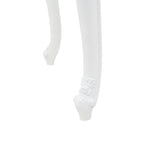 Ruokapöytä 179x89x81 cm korkeakiilto valkoinen