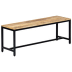 Matbänk 120 cm grovt mangoträ