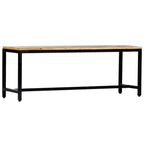 Matbänk 120 cm grovt mangoträ