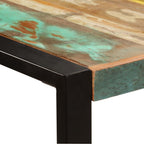 Matbord 220x100x75 cm massivt återvunnet trä