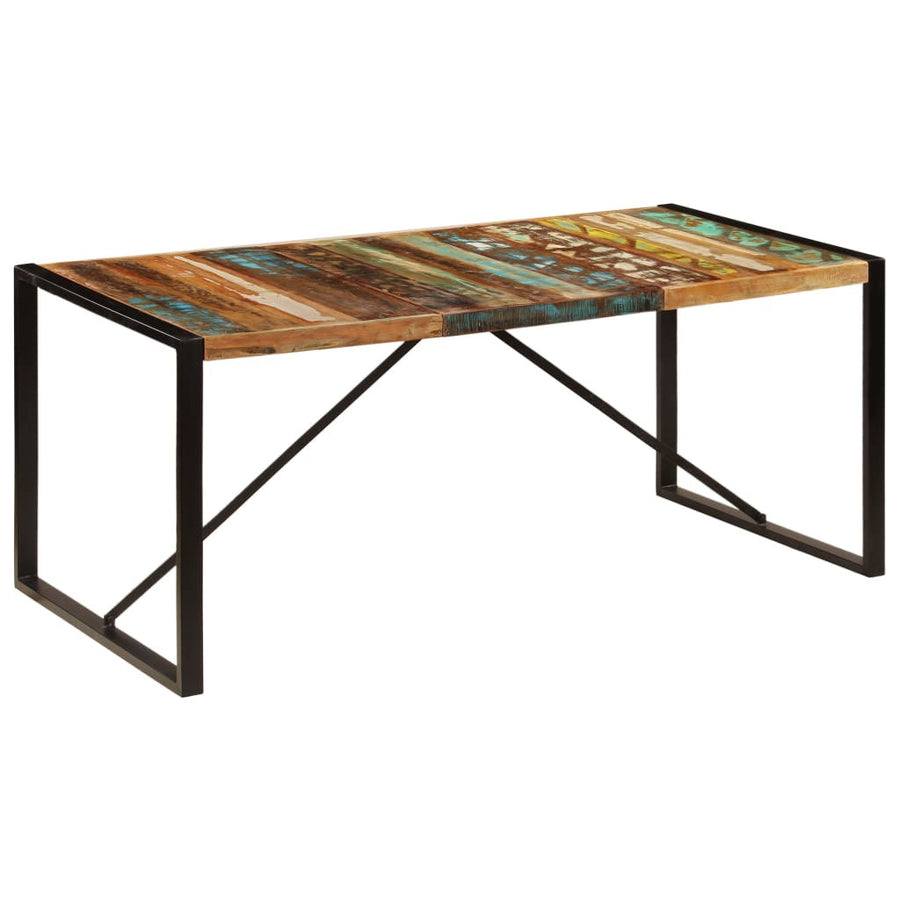 Matbord 180x90x75 cm återvunnet trä