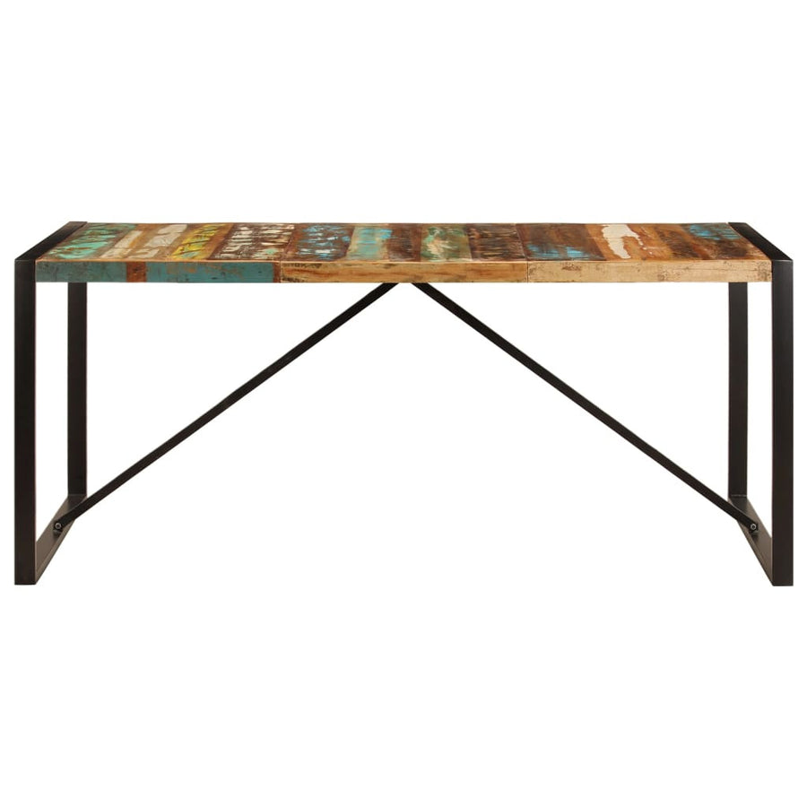 Matbord 180x90x75 cm återvunnet trä
