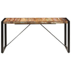 Ruokapöytä 160x80x75 cm uusiokäytetty puu