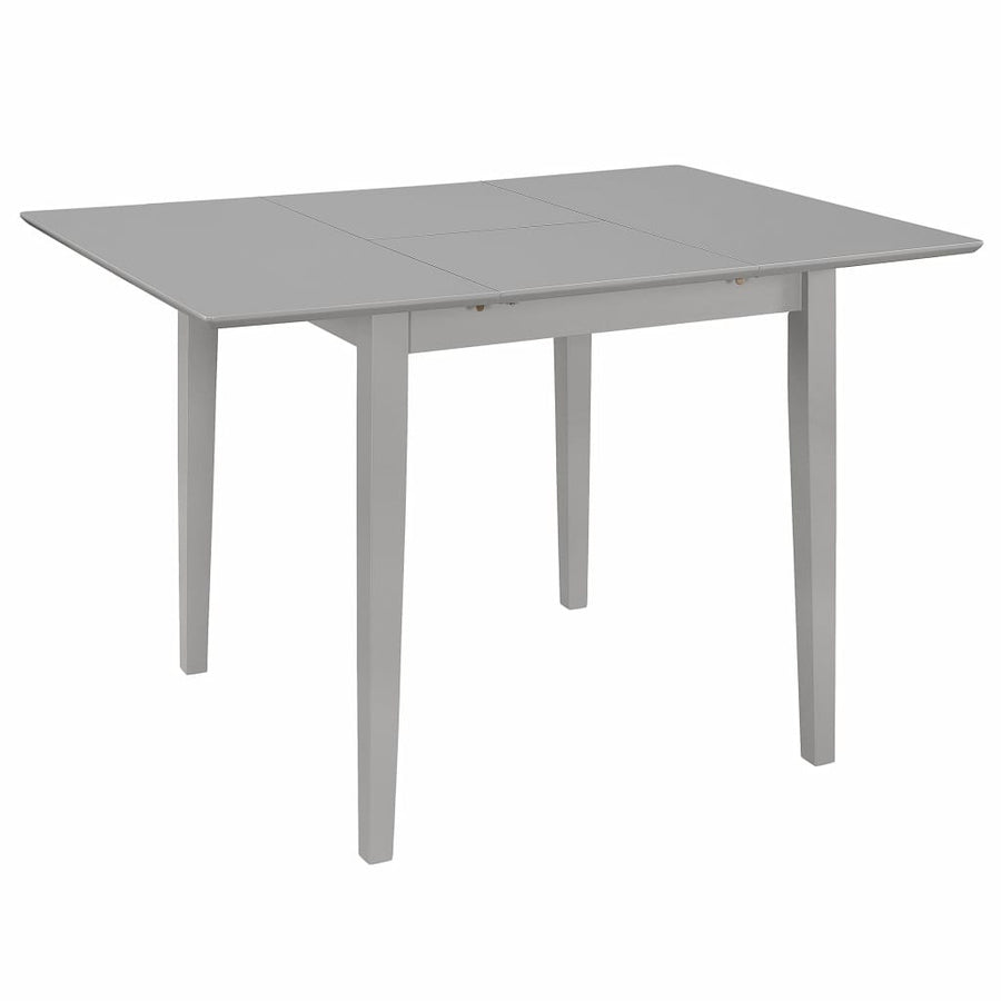 Utdragbart matbord grått (80-120)x80x74 cm MDF