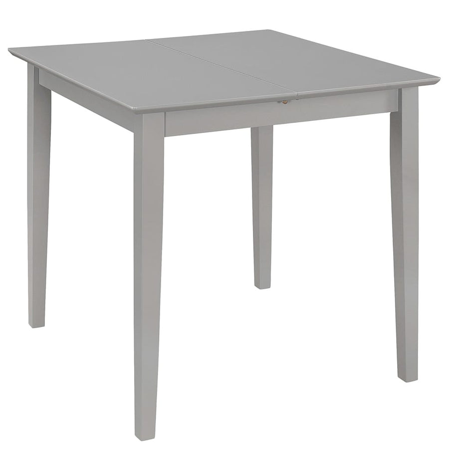 Utdragbart matbord grått (80-120)x80x74 cm MDF