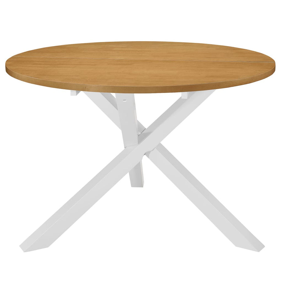 Matbord, vitt, 120x75 cm, MDF
