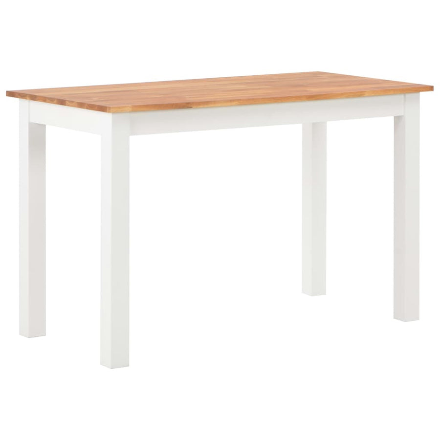 Matbord 120x60x74 cm massiv ek