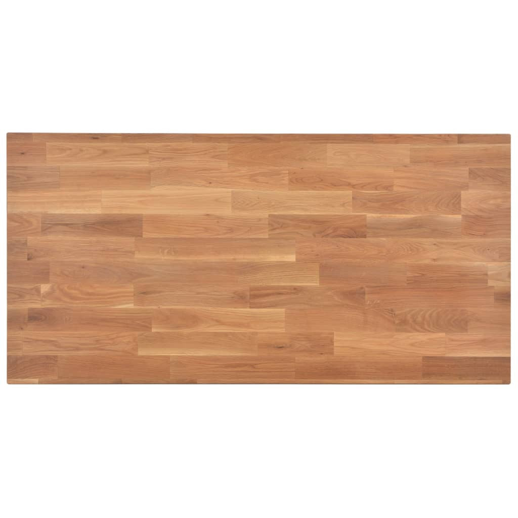 Ruokapöytä 120x60x74 cm täysi tammi