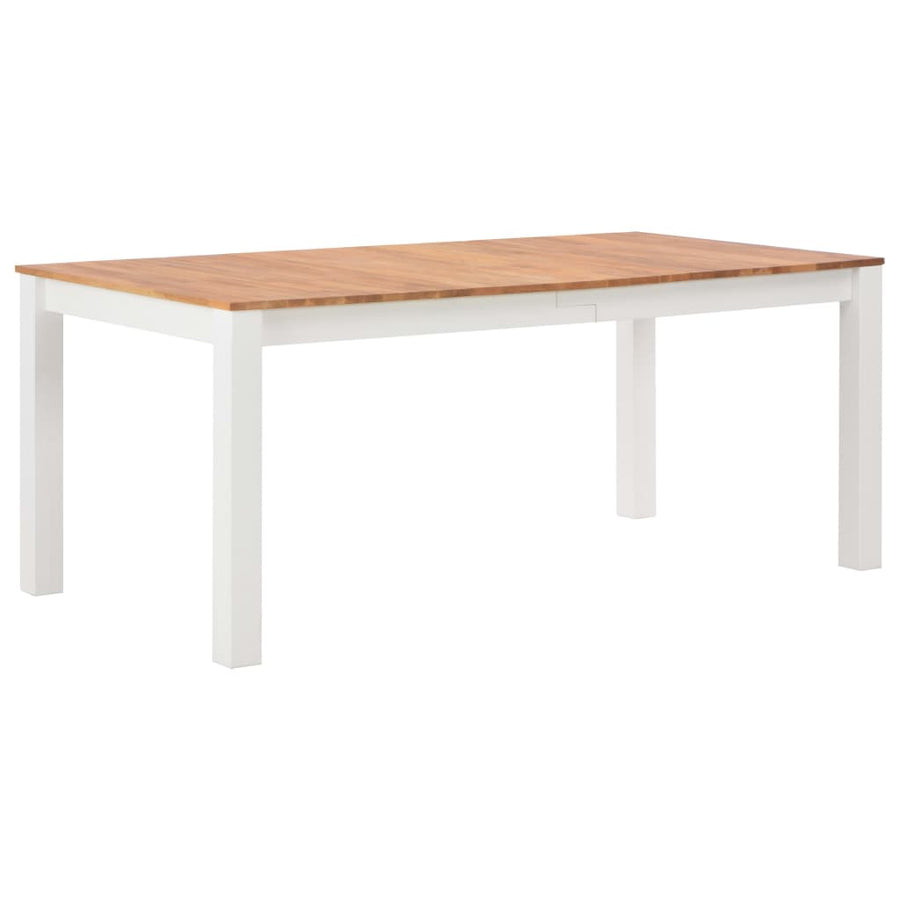 Matbord 180x90x74 cm massiv ek