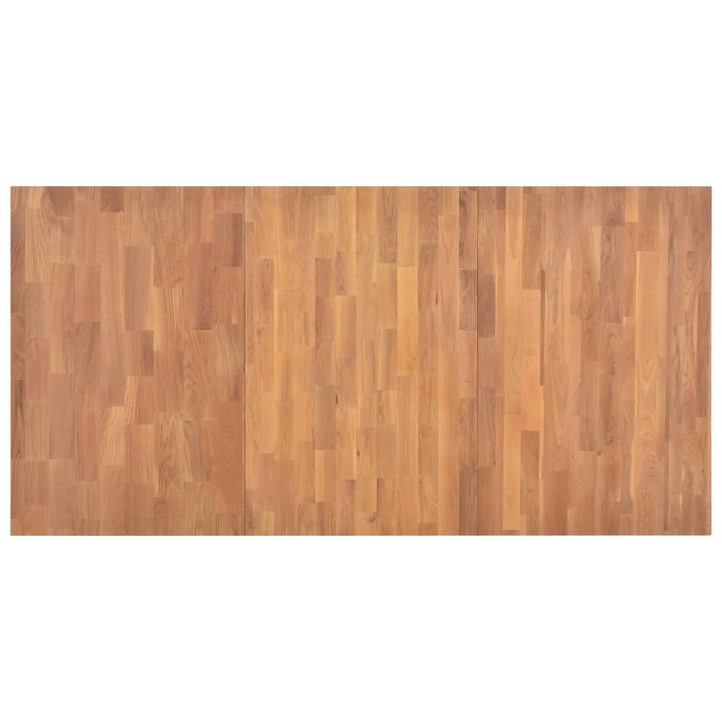 Ruokapöytä 180x90x74 cm täysi tammi