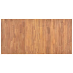 Ruokapöytä 180x90x74 cm täysi tammi