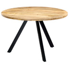 Ruokapöytä 120x76 cm täysi mangopuu