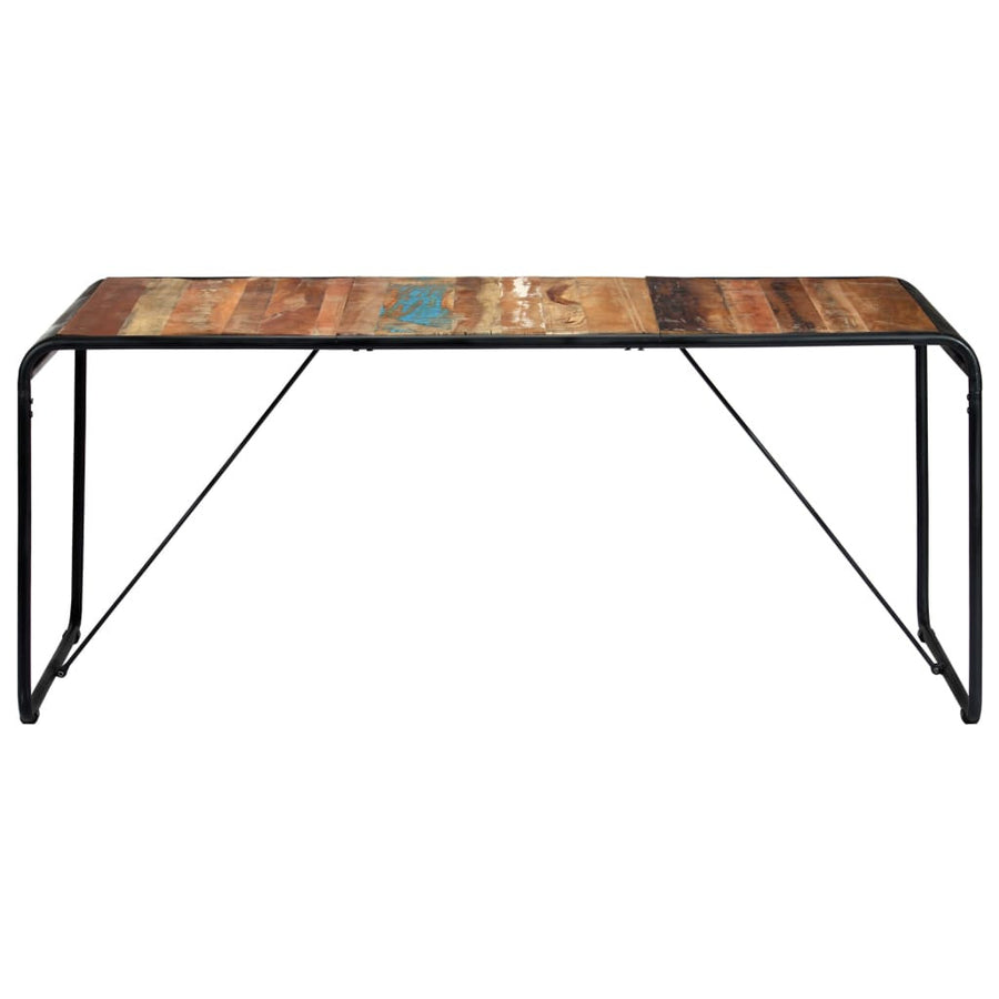 Matbord 180x90x76 cm, helt återvunnet trä