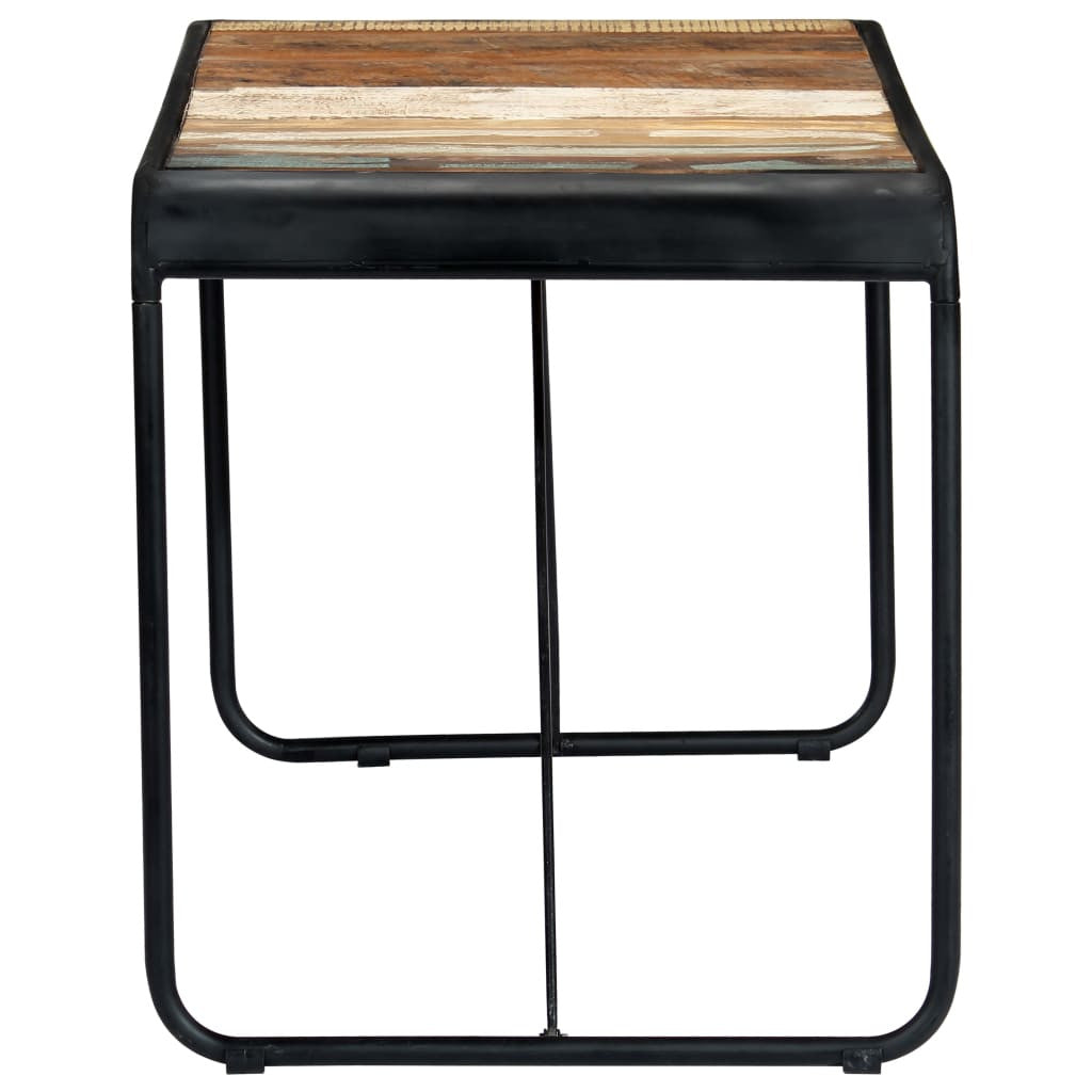 Ruokapöytä 140x70x76 cm täysi kierrätetty mangopuu