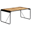 Matbord 180x90x76 cm massivt grovt mangoträ