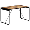 Matbord 140x70x76 cm massivt grovt mangoträ