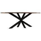 Ruokapöytä 180x90x75 cm täysi seesampuu