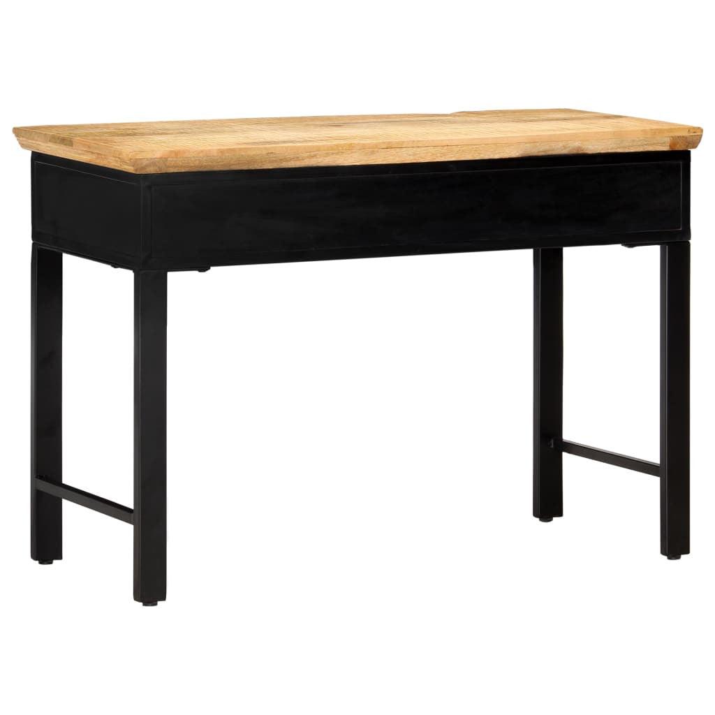 Skrivbord 110x50x76 cm massivt mangoträ