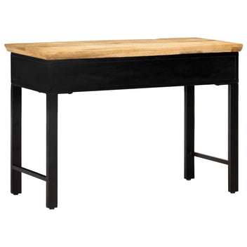 Skrivbord 110x50x76 cm massivt mangoträ