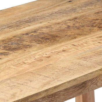 Skrivbord 180x120x76 cm massivt mangoträ