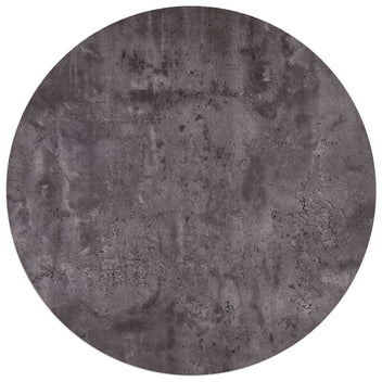 Ruokapöytä betoni ja musta 90x73,5 cm MDF