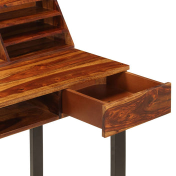 Skrivbord 110x50x94 cm, laminerat och stål