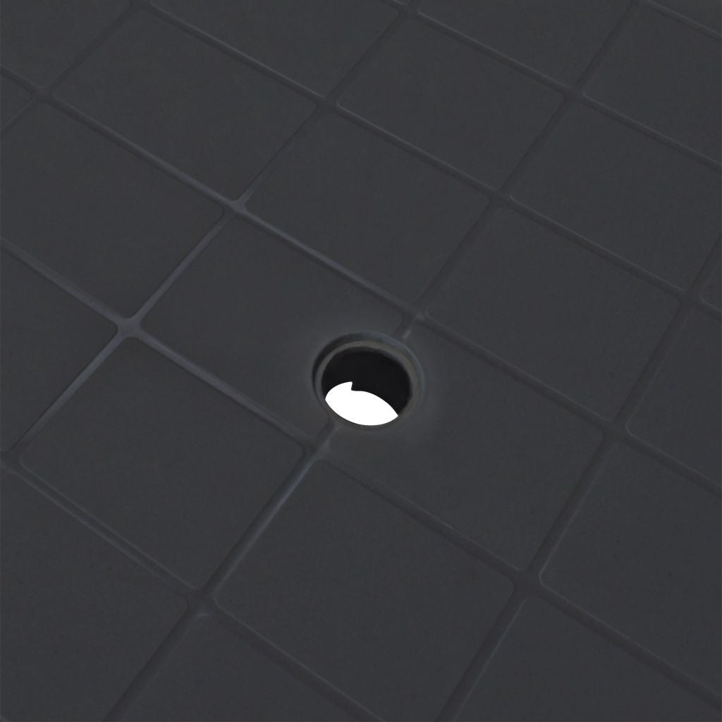 3-osainen Bistrosarja muovi antrasiitti