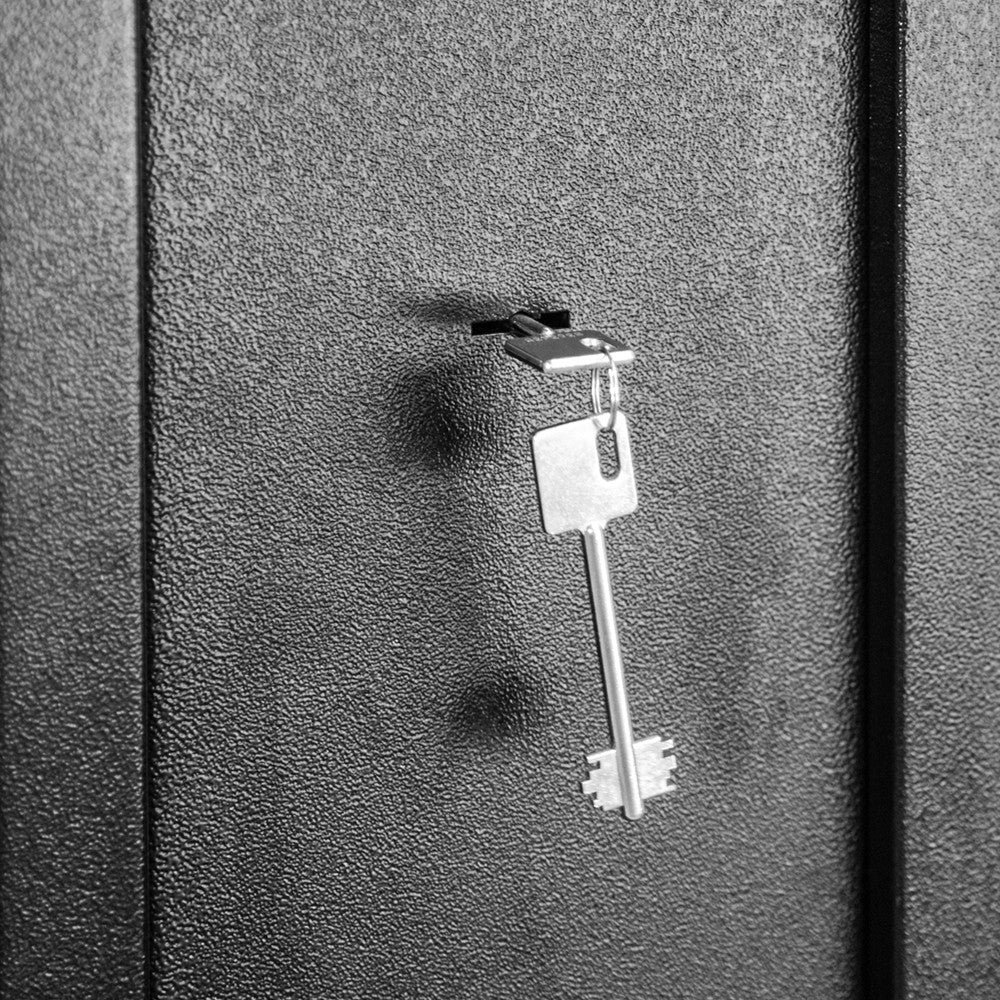 POHJOLAN URHEILUTARVIKE Asekaappi 3 Aseelle 145x24.5x20.5cm, Musta