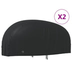 Moottoripyörän suojat 2 kpl 230x95x125 cm 210D Oxford kangas