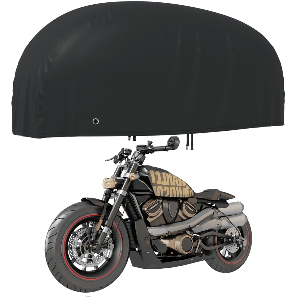 Moottoripyörän suojat 2 kpl 230x95x125 cm 210D Oxford kangas