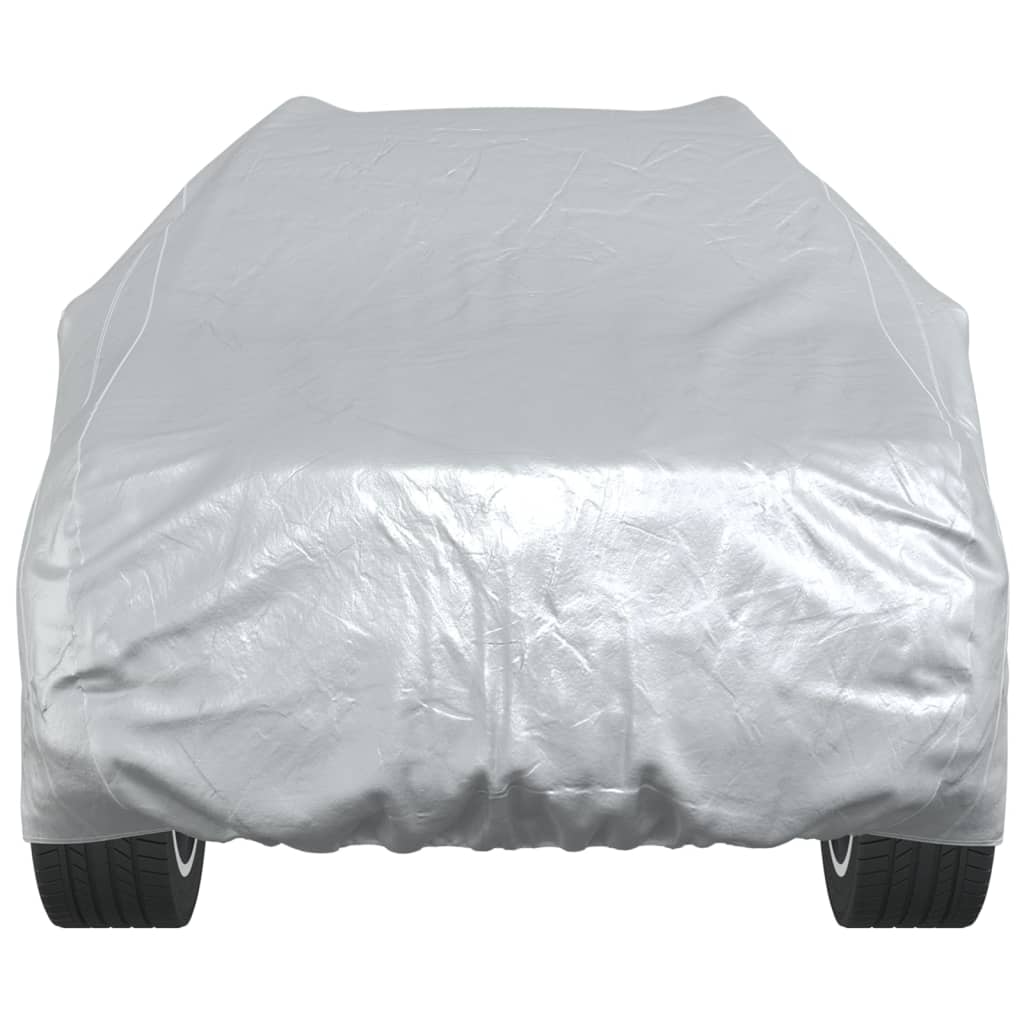 Autopeite katumaasturille solkihihnoilla täysi hopea XL