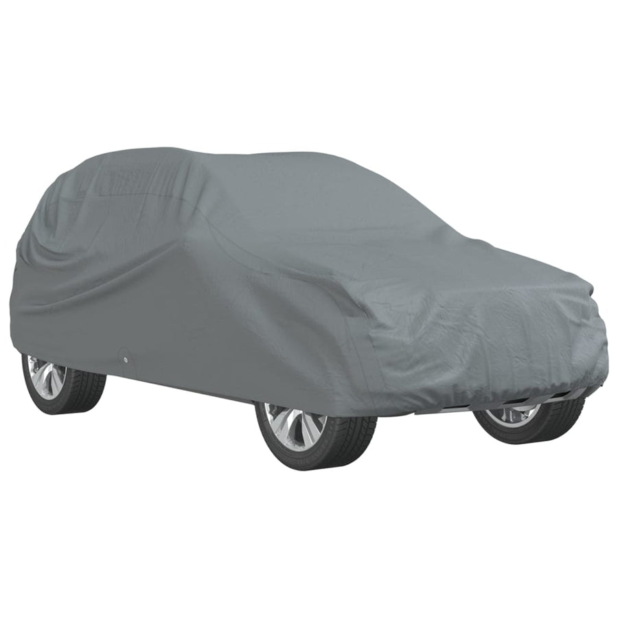 Autopeite katumaasturille harmaa XL kuitukangas