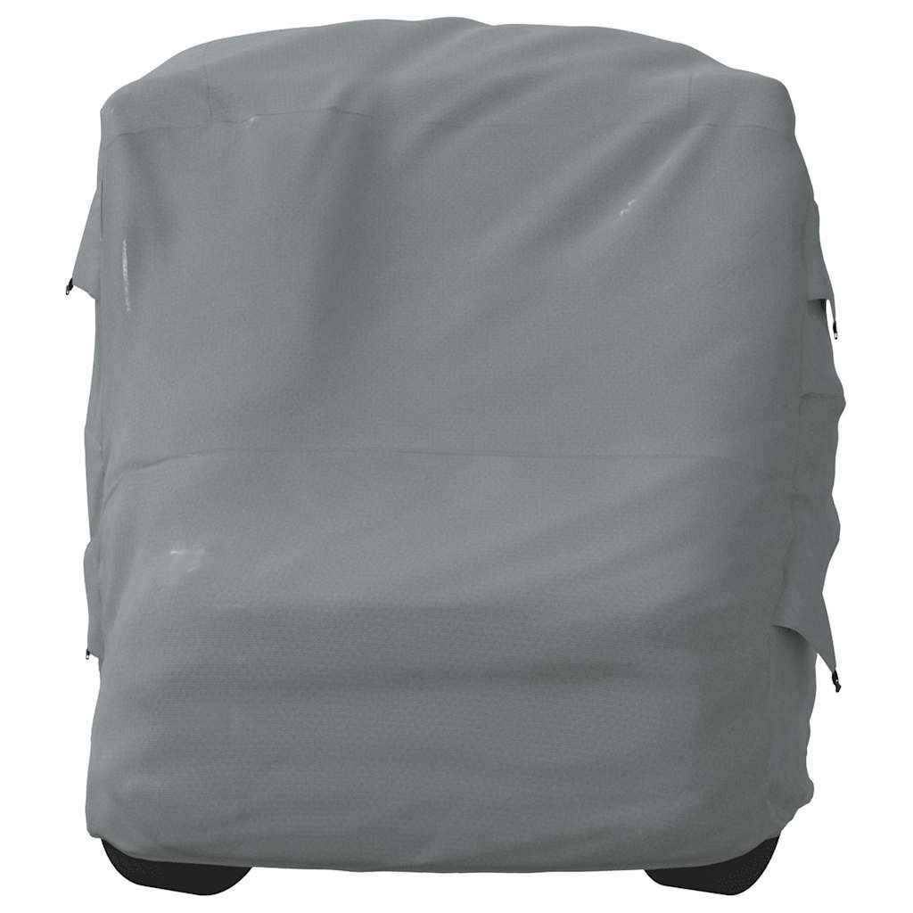 asuntoauton päälliset harmaa 570x235x275 cm kuitukangas